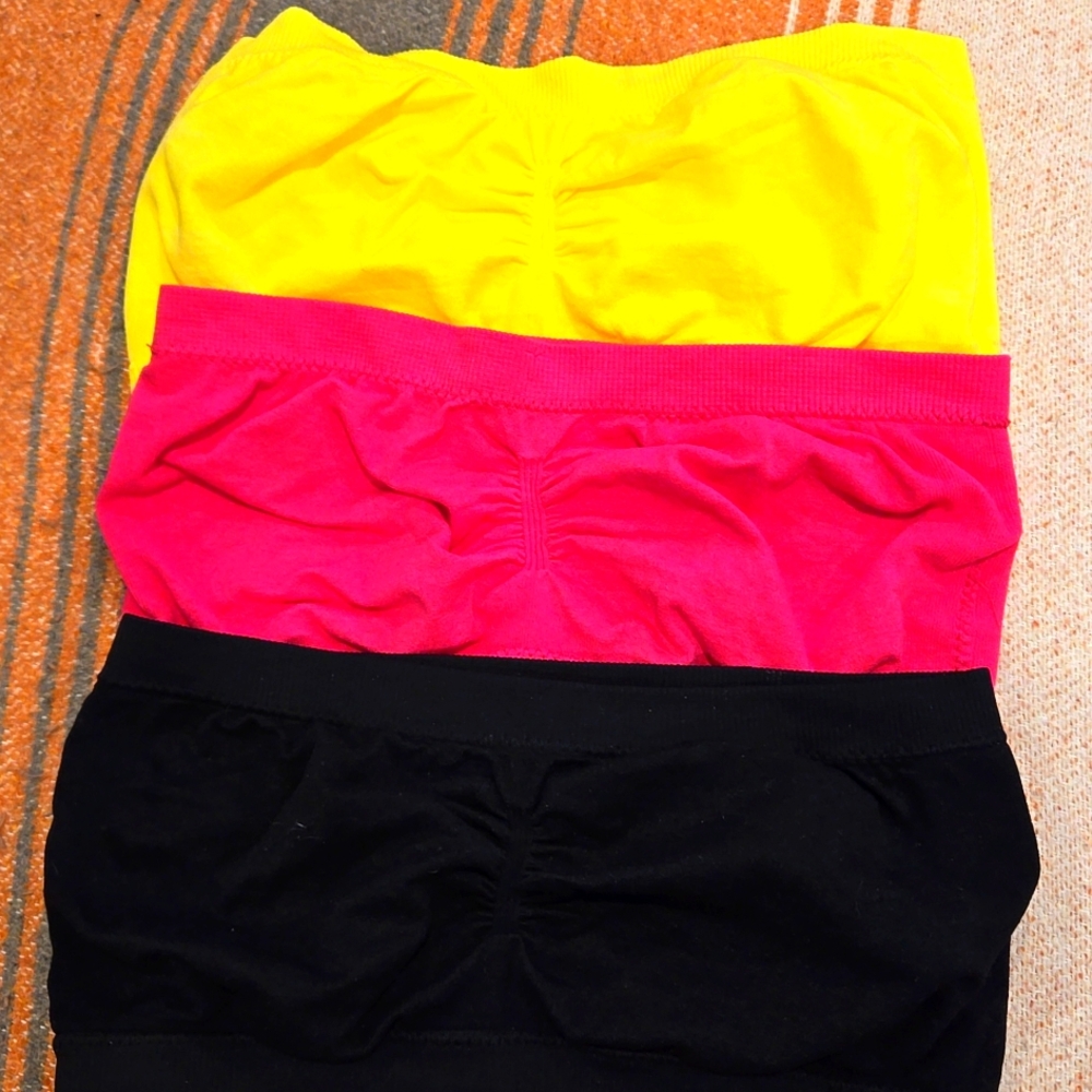 New tube tops. You get all three for one price.